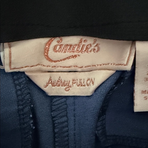 Candies Audrey Pullon Navy Blue Slim Fit Pants - Picture 6 of 11